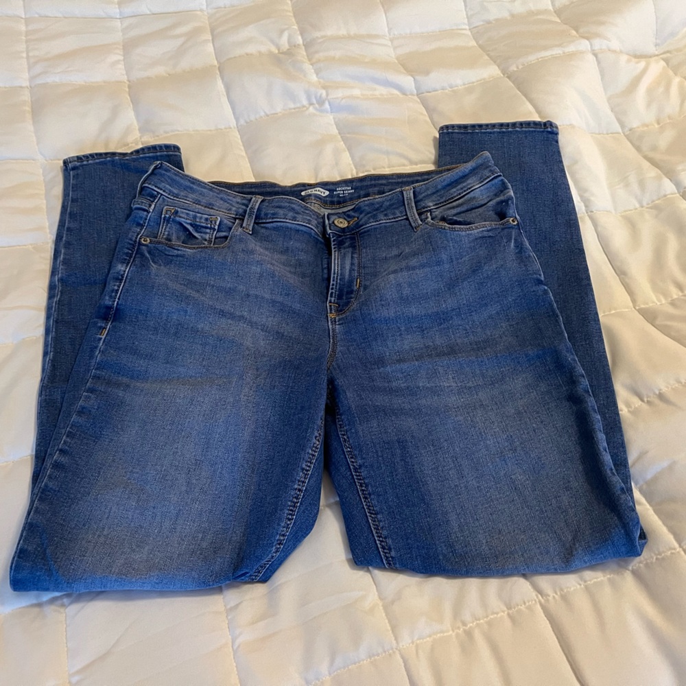 Old Navy stretch denim jeans.